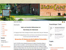 Tablet Screenshot of eurocamp-helenesee.de